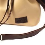Adventure Bucket Sling Bag / Top Handle Bag Vegan Leather Diana