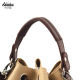 Adventure Bucket Sling Bag / Top Handle Bag Vegan Leather Diana