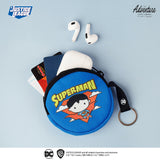 Adventure Justice League Chibi Collection Coin Purse Organizer Round Wallet Aini-Superman