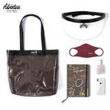 Adventure Transparent PVC Shoulder / Tote Bag Adel