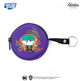 Adventure Justice League Chibi Collection Coin Purse Organizer Round Wallet Aini-The Joker