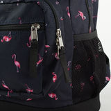 Adventure Backpack Jeremy Printed Flamingo