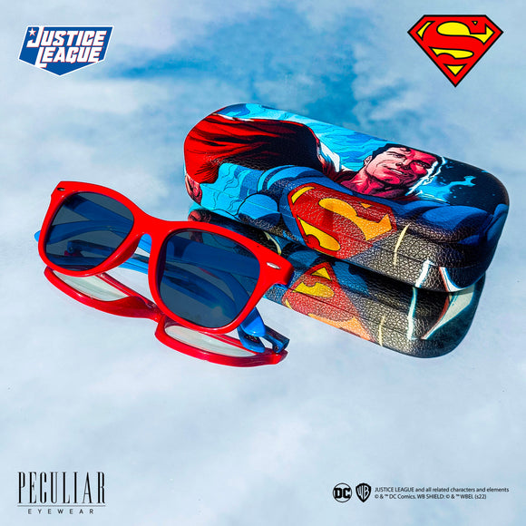 Adventure X Peculiar Eyewear Superman Kids Collection Anti-Radiation UV400 Replaceable Lenses Computer glasses for Girls and Boys
