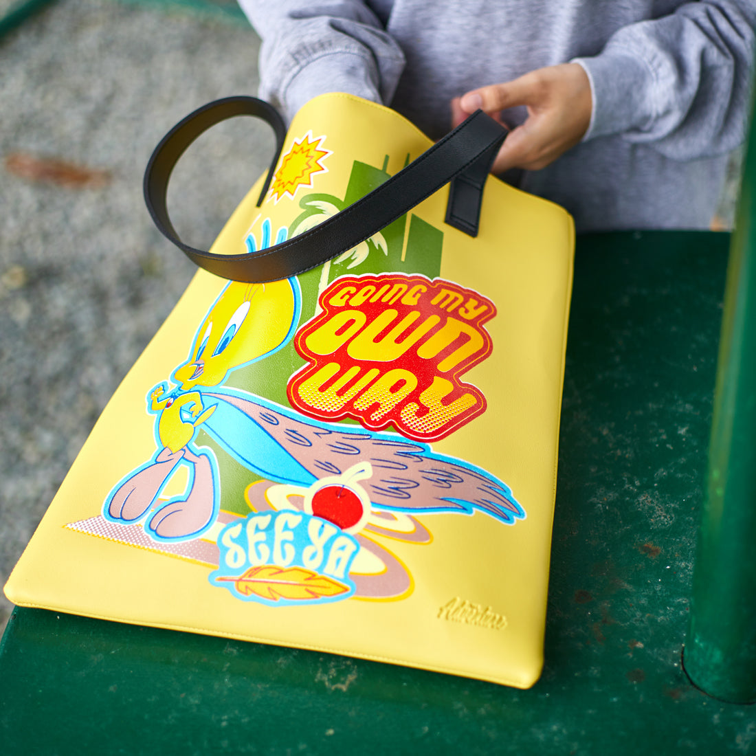 Adventure Looney Tunes Collection Vegan Leather Tote Bag Sylva