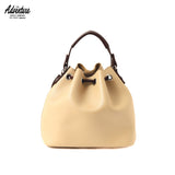 Adventure Bucket Sling Bag / Top Handle Bag Vegan Leather Diana