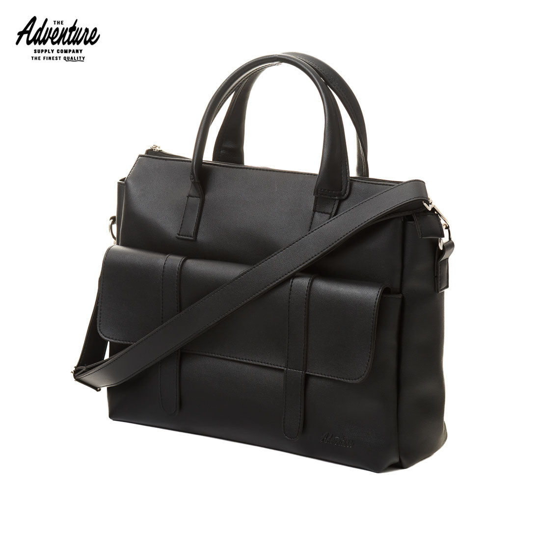 Adventure Tote Bag Laptop Bag Messenger Bag Vegan Leather Lewis