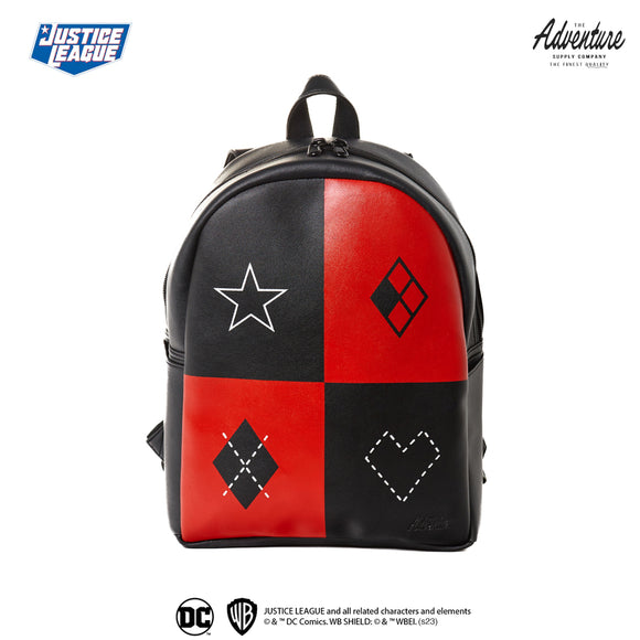 Adventure DC Comics Collection Harley Quinn Leather Backpack Shin