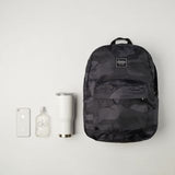 Adventure Backpack Jared Black Camouflage