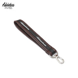 Adventure Key Chain Bag Charm Wristlet Strap Ada Faux Leather