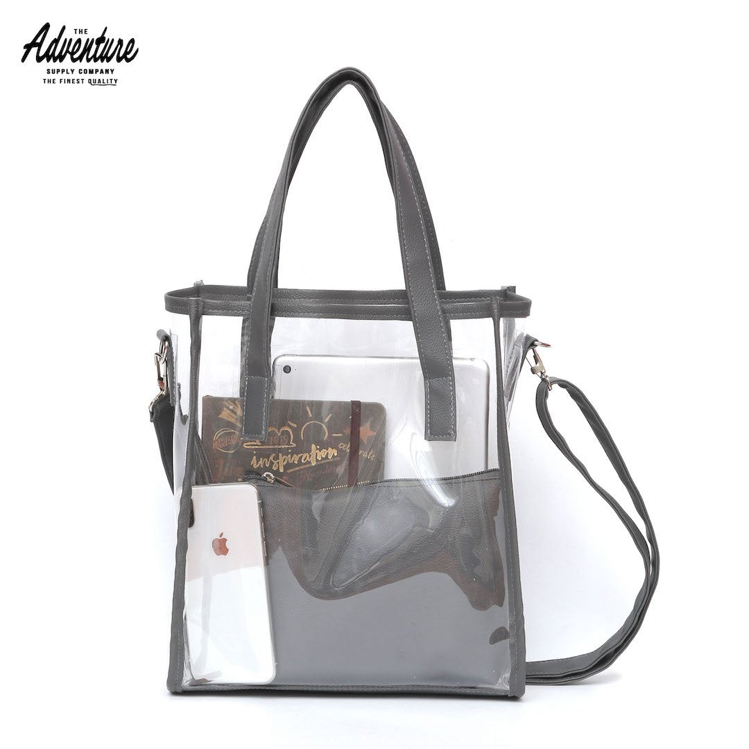 Womens Transparent Bag Inflatable Sports Bag Transparent Ladies H&M